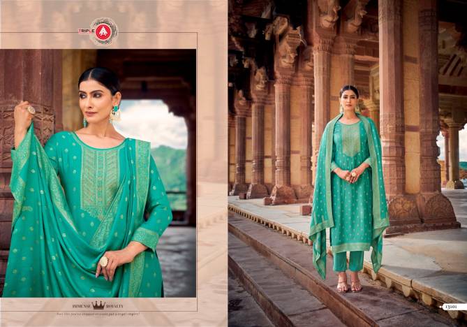 Seeshmahal By Triple Aaa Viscose Pashmina Dress Material Suppliers In India